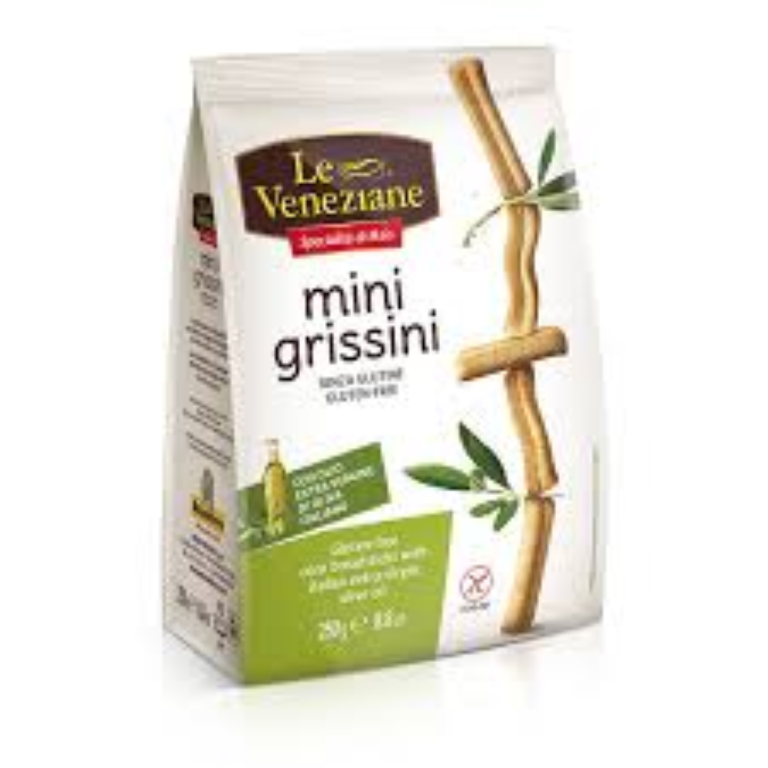 LE VENEZIANE MINI BREADSTICKS OLIVE OIL 250G